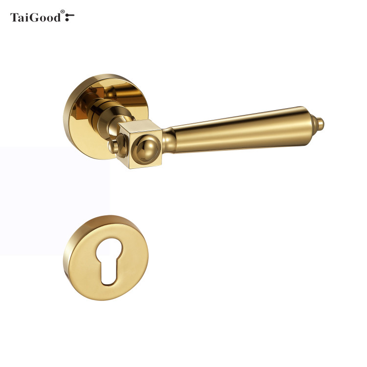 TaiGood American Mate Modern Nordic Chamber Door Lock Bedroom Simple Black Silent Breakdown Lock 1922