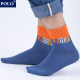 polo socks men's summer thin pure cotton mid-tube socks deodorant sweat-absorbent breathable boneless sports running gift box ຖົງຕີນຝ້າຍ