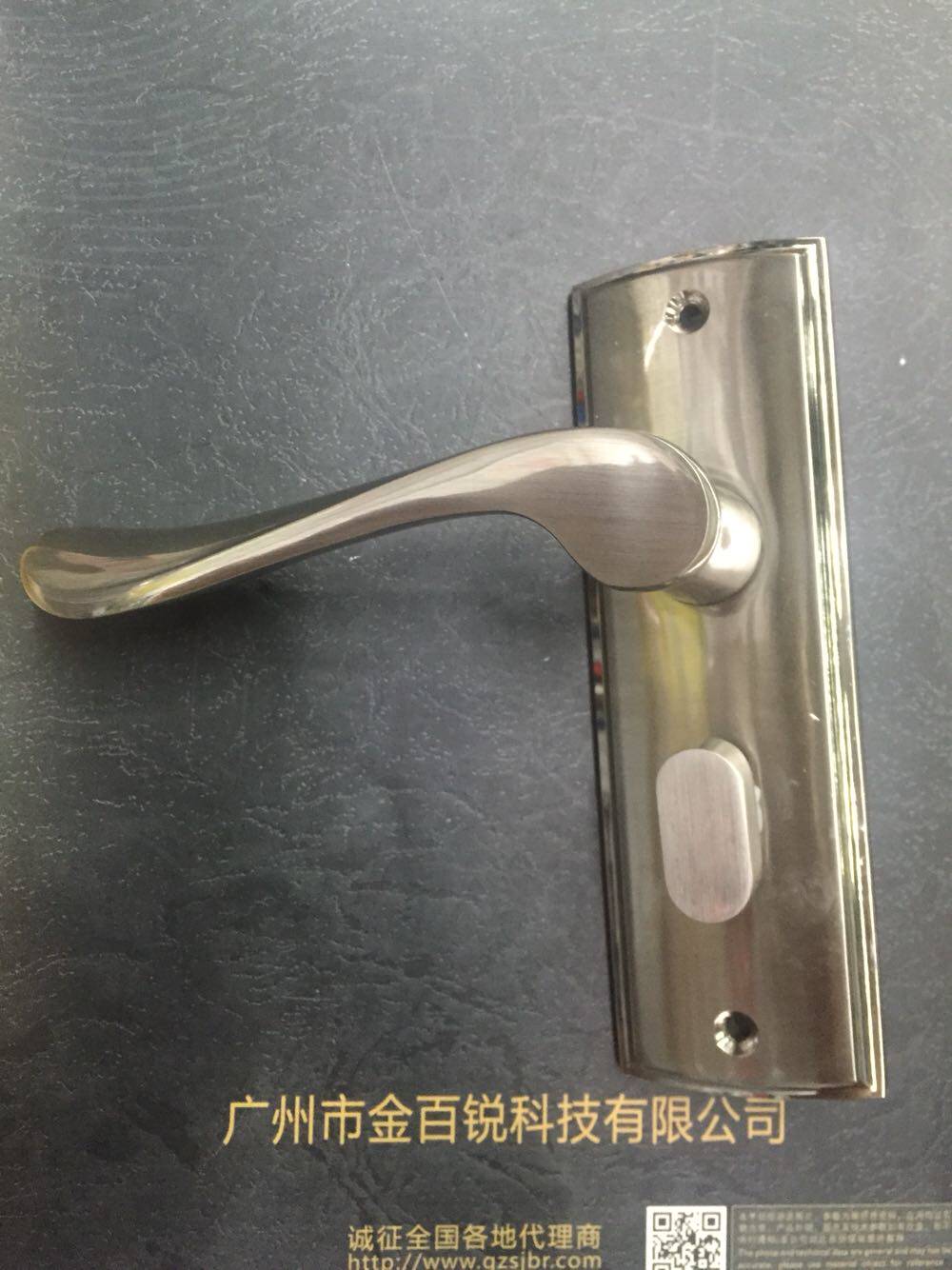 Old-fashioned wooden door room door office door single tongue handle door lock panel hole distance 130 lock tongue optional