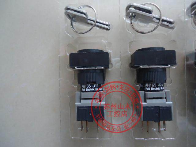 FUJI FUJI 2-position key Selector switch Key switch AH165-J2A11A