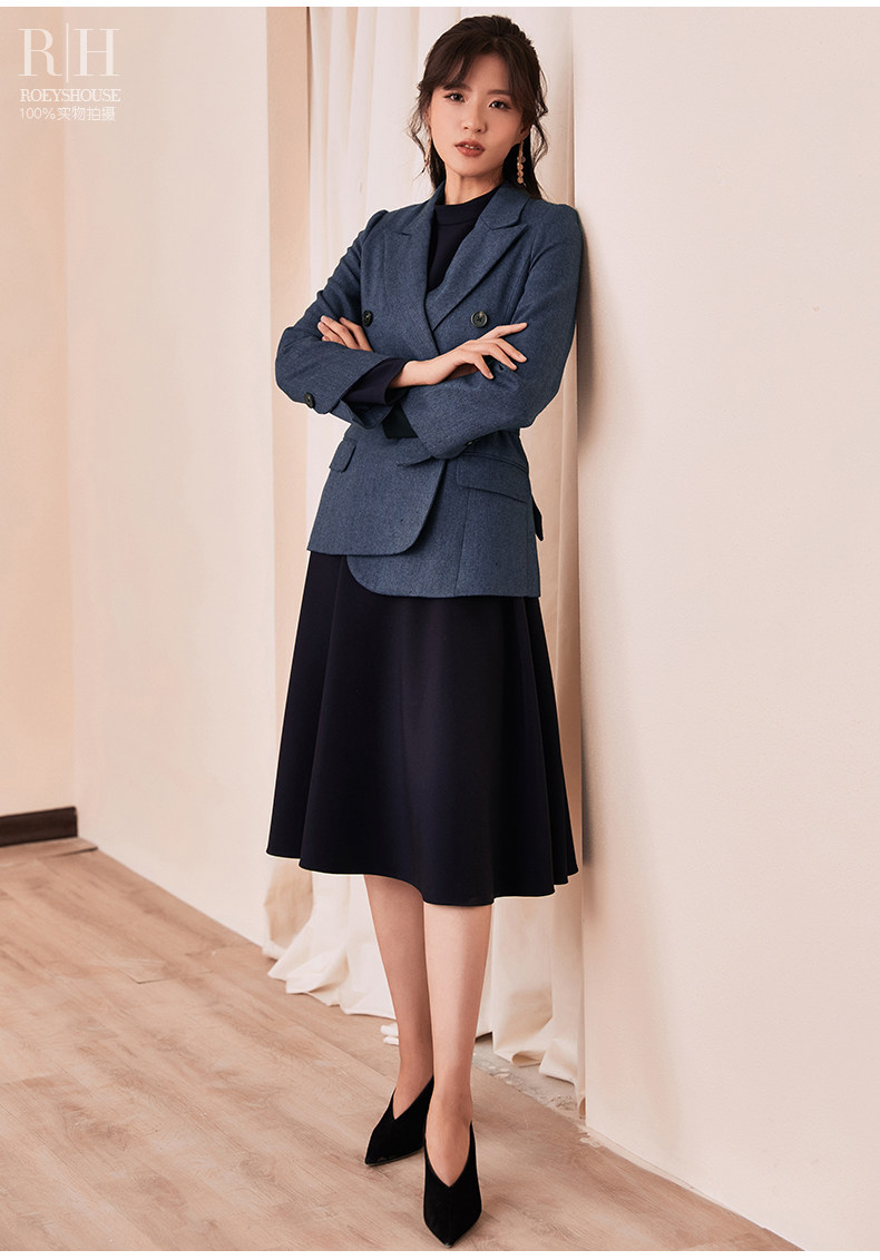 Veste pour femme ROEY HOUSE en Laine - Ref 3218688 Image 13