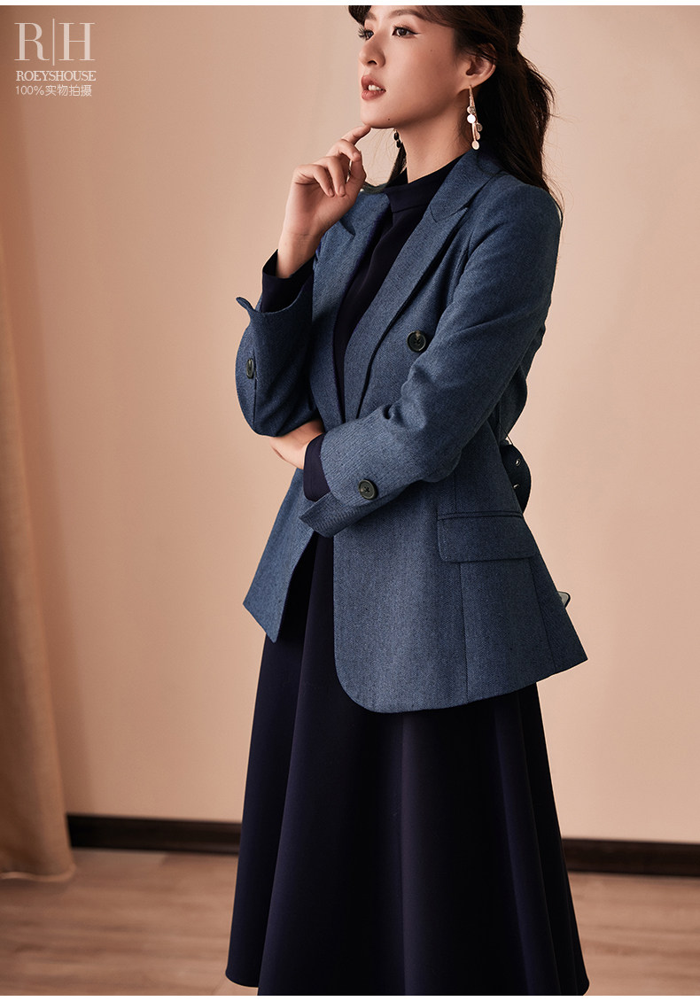 Veste pour femme ROEY HOUSE en Laine - Ref 3218688 Image 16