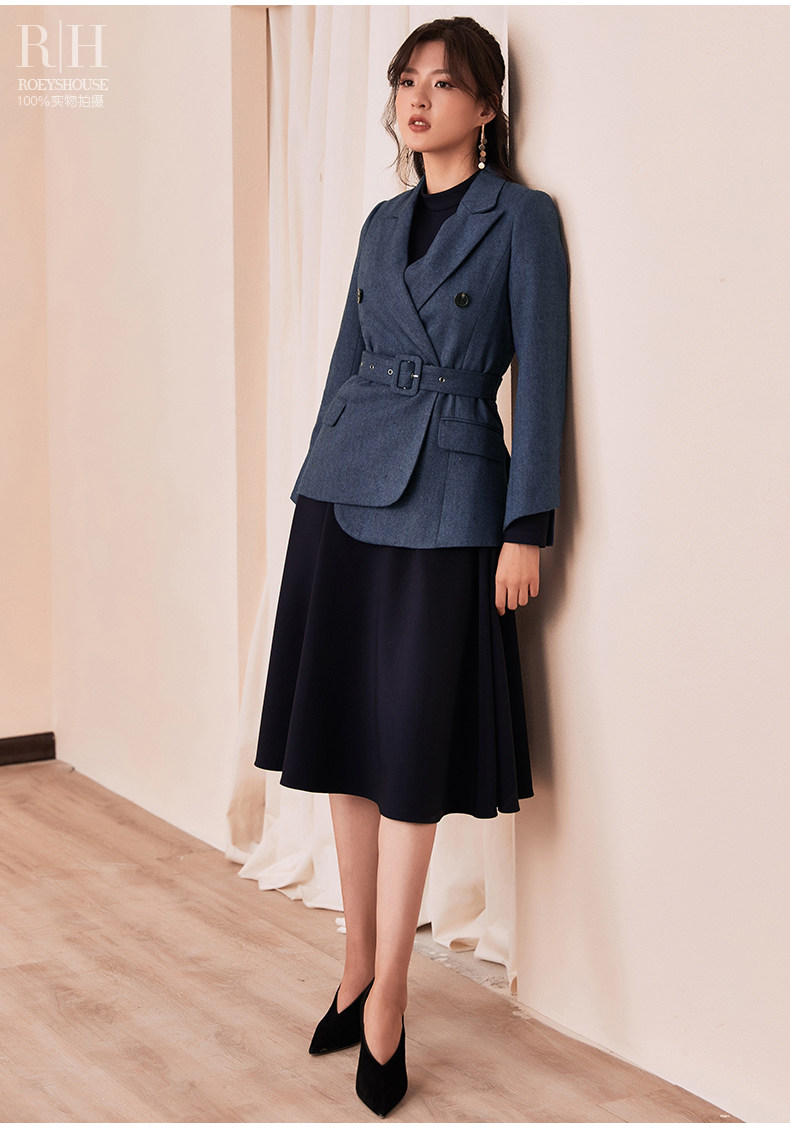 Veste pour femme ROEY HOUSE en Laine - Ref 3218688 Image 11