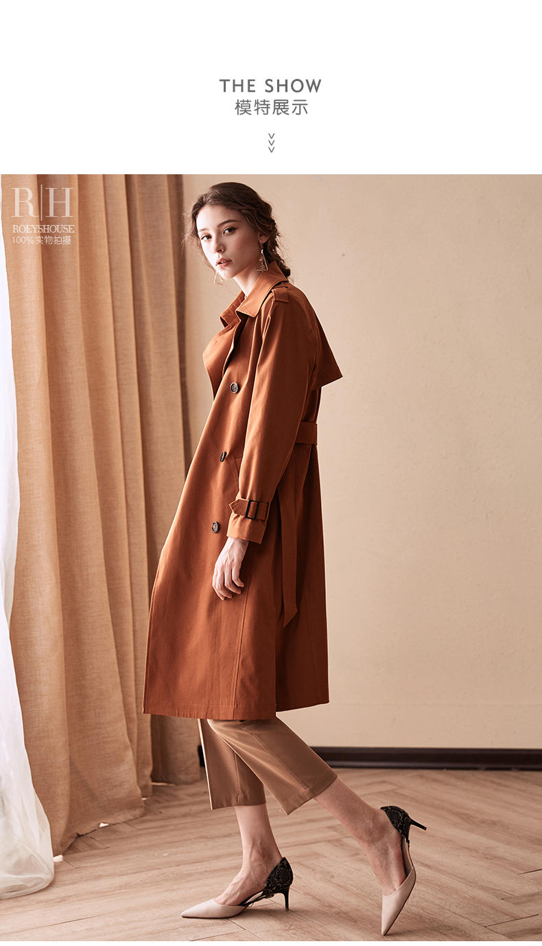 Trench pour femme ROEY HOUSE en Polyester - Ref 3226193 Image 11