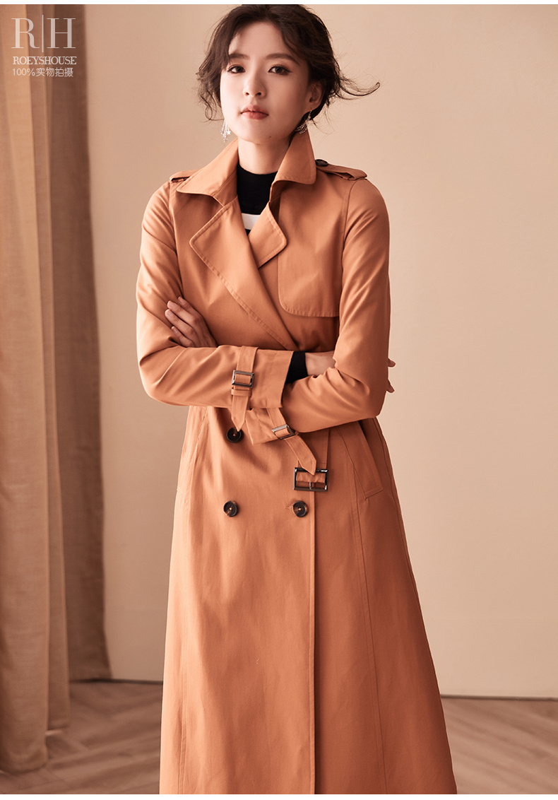 Trench pour femme ROEY HOUSE en Coton - Ref 3226537 Image 14