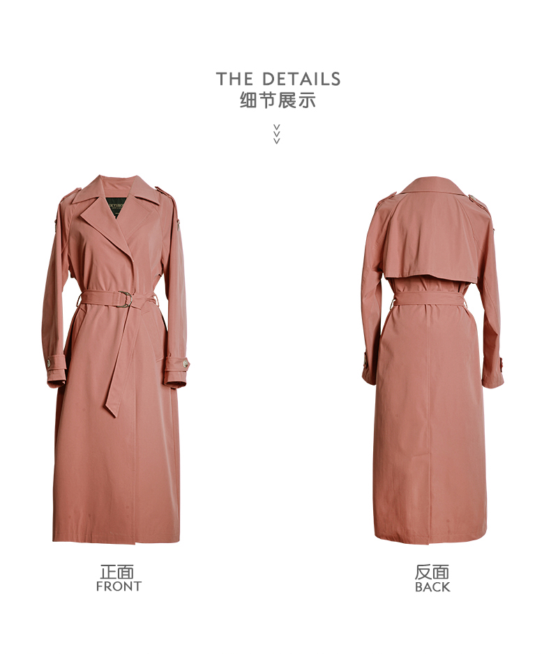 Trench pour femme ROEY HOUSE en Polyester - Ref 3227540 Image 27