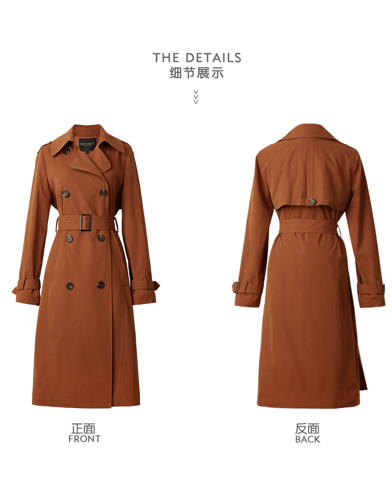Trench pour femme ROEY HOUSE en Polyester - Ref 3226193 Image 24