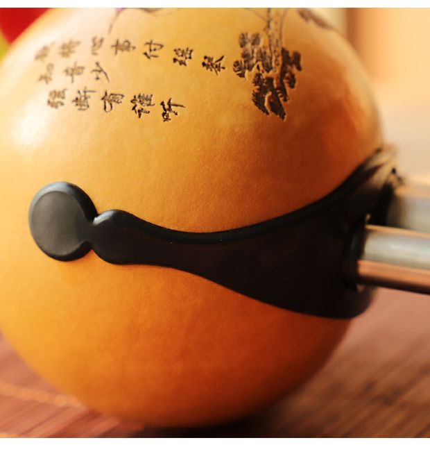 Zizhu cucurbit lụa thả lớn b điều chỉnh lớn c điều chỉnh lớn D vị trí nhỏ dễ bấm lỗ bass với hộp Trung Quốc - Nhạc cụ dân tộc đàn nguyệt cầm