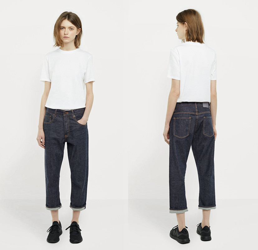 Sometimes I just want to be a boy~~ It's so good to wear, I'll give you a pair of niche brand jeans to experience