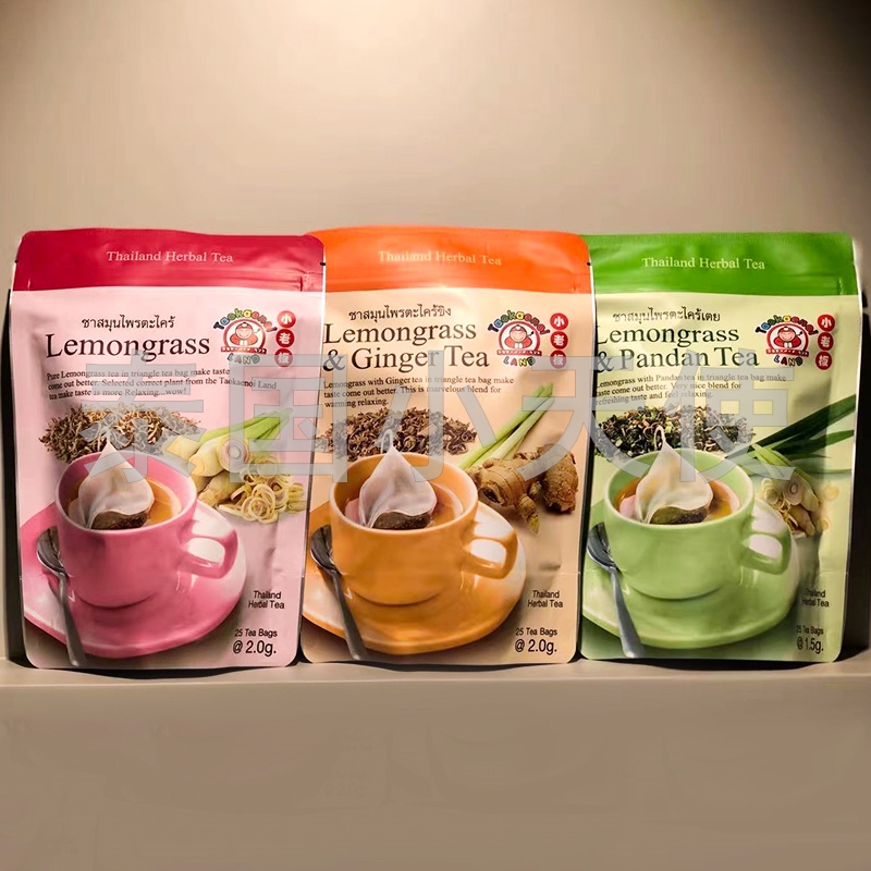 Thai little boss TAOKAENOI lemongrass tea bag 50g Thai little boss scented tea herbal tea