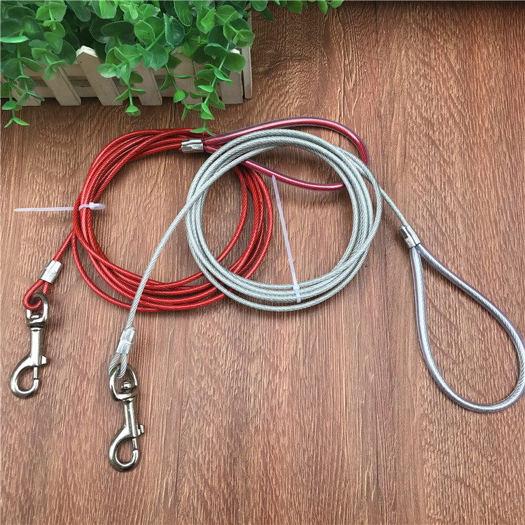 Sturdy and biting dog chain steel wire lengthened chain sub-pooch Traction Rope Pet Supplies Gold Mauza Moyra Strap