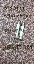 Imported LITE324 fast fuse 6*30 32 ceramic fuse tube 250V with lead pin LF20A 250VP