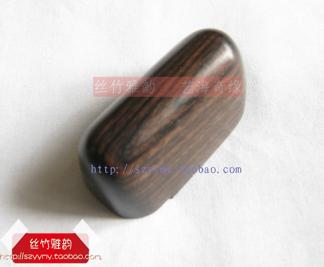 Three string accessories Black sandalwood three-stringed three-string crown three-stringed hat fit bracket