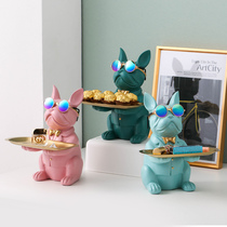 Nordic Creative Cute Ins Fasts swing pieces Put the keys Cosmetics Containing Box Trays in the doorway Shoe Cabinets Genguan