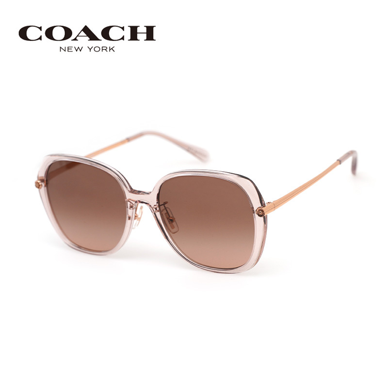 COACH Wu Jinyan Style Sunglasses, Square, Fashionable, Versatile Sunglasses for Men and Women 0Hc8403D