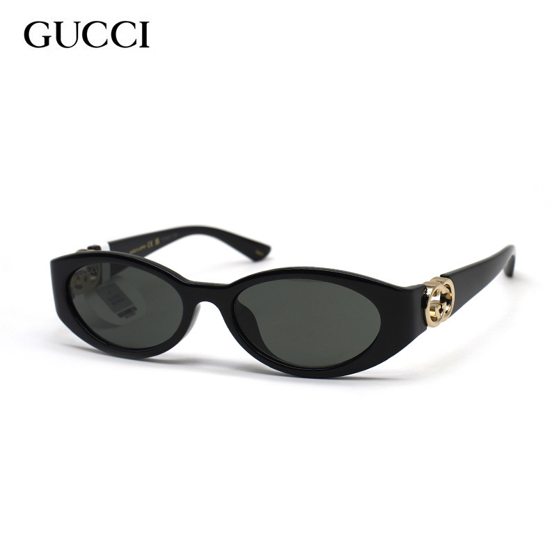 Gucci Liang He Same Style Sunglasses, Fashionable and Trendy, Modern Round Narrow Frame Sunglasses Gg1662Sa
