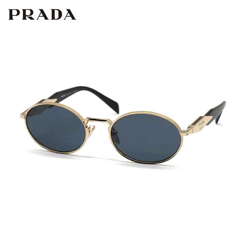 Prada Old Money Style Sunglasses Fashionable Women's Oval Sunshade Sunglasses 0Pr 65Zs