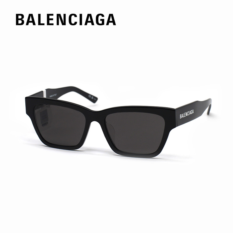 Balenciaga Paris Fashion Sunglasses with Square Frame, Ultra-Light, Sun Protection, Casual Sunglasses for Men and Women Bb0307Sa
