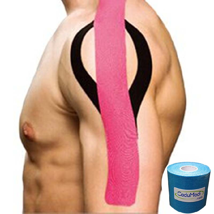 Cadumedi Athlete Muscle Lacinjury Acid Pain Rehabilitation Muscular Able To Stick Elastic Bandage Wrist Care Kneecap 7 5cm * 5M-Taobao