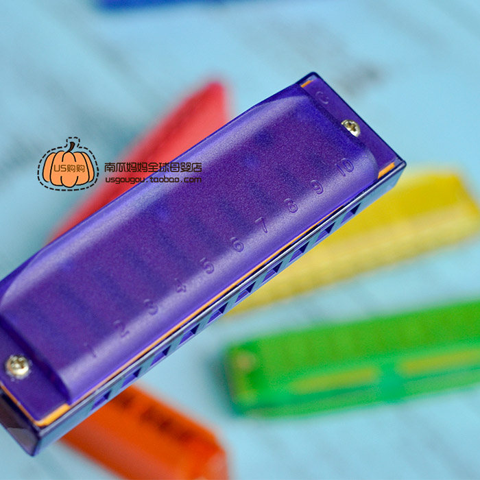 Đức nhập khẩu nhạc cụ hòa tấu 10 lỗ cho trẻ em Nhạc cụ Orff cho người mới bắt đầu giới thiệu nhạc blues chơi kèn - Đồ chơi nhạc cụ cho trẻ em nhạc cụ cho bé