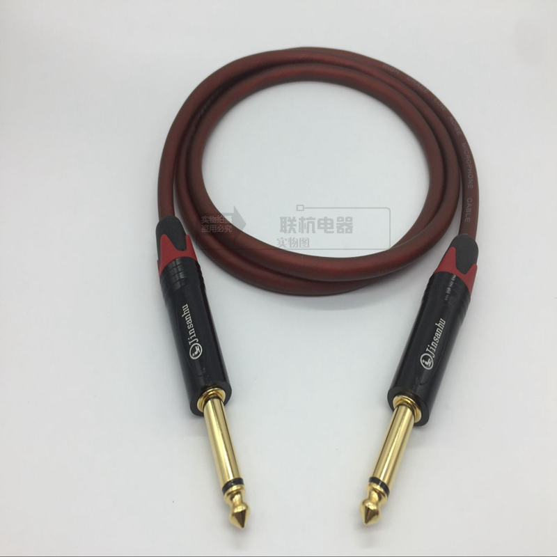 6 35mm male-to-male microphone cable microphone mixer guitar cable 6 5TS oxygen-free copper audio cable