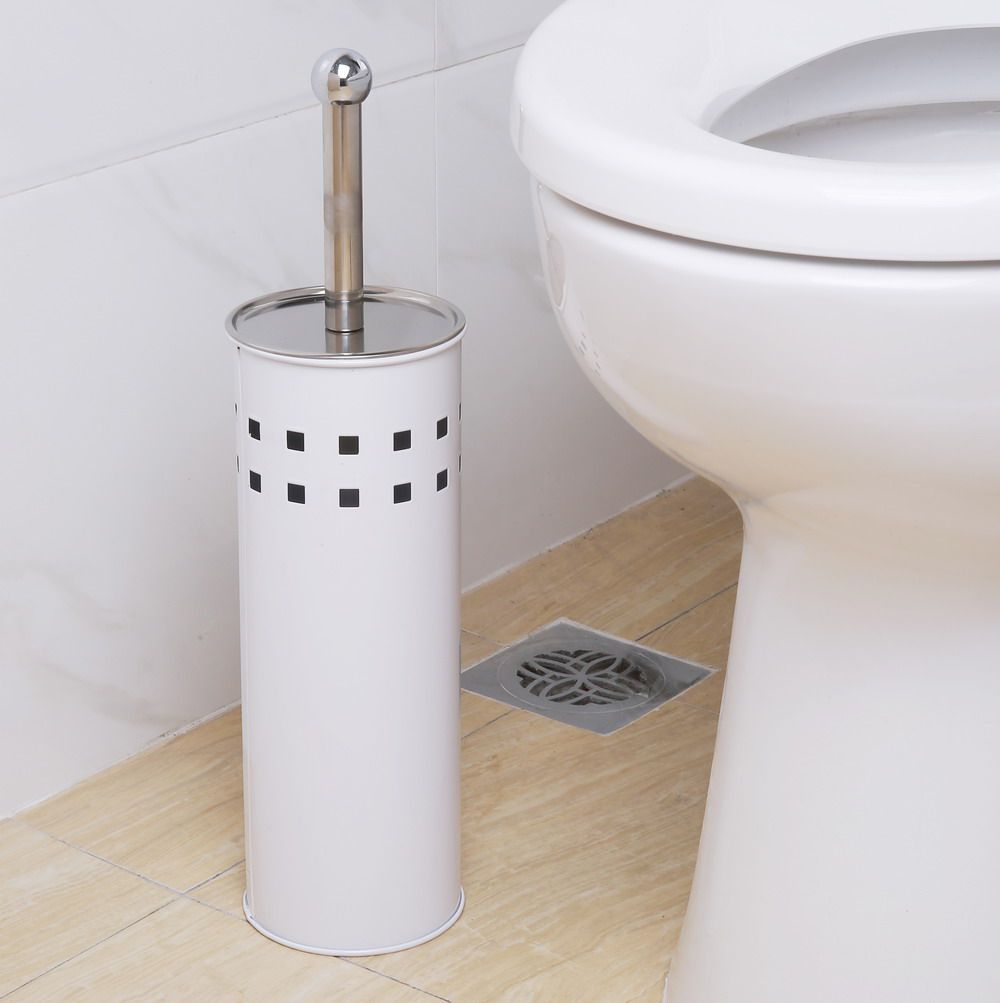 Bucket stainless steel toilet cleaning toilet brush toilet brush brush brush soft cleaning toilet head