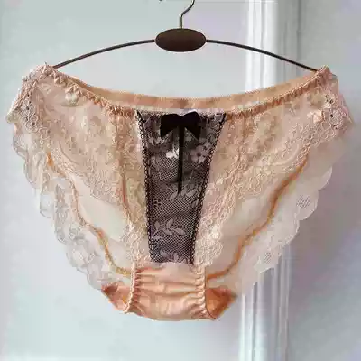 Secret Garden Sexy Lace Fabric Breathable Low Waist Panties Women's Brit S Size MLXL 3L 4L 5L