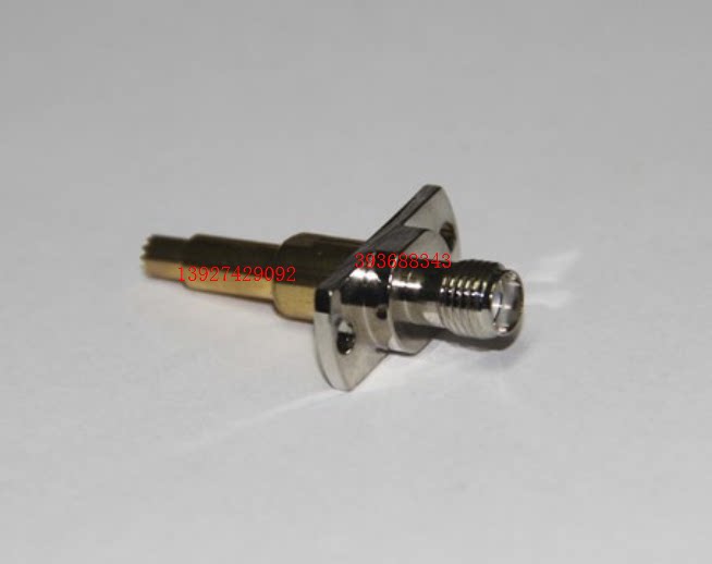 Mobile phone test head Flat mouth 16MM RF RF test head 3 5MM copper gold-plated SMA test head 50 Euro