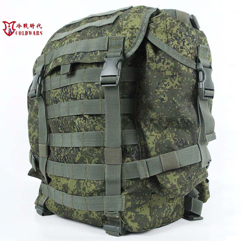 Cold War era Reengraving Russian military 6sh117 Tactical backpack Russian little green man patrol double shoulder bag 3D bag-Taobao