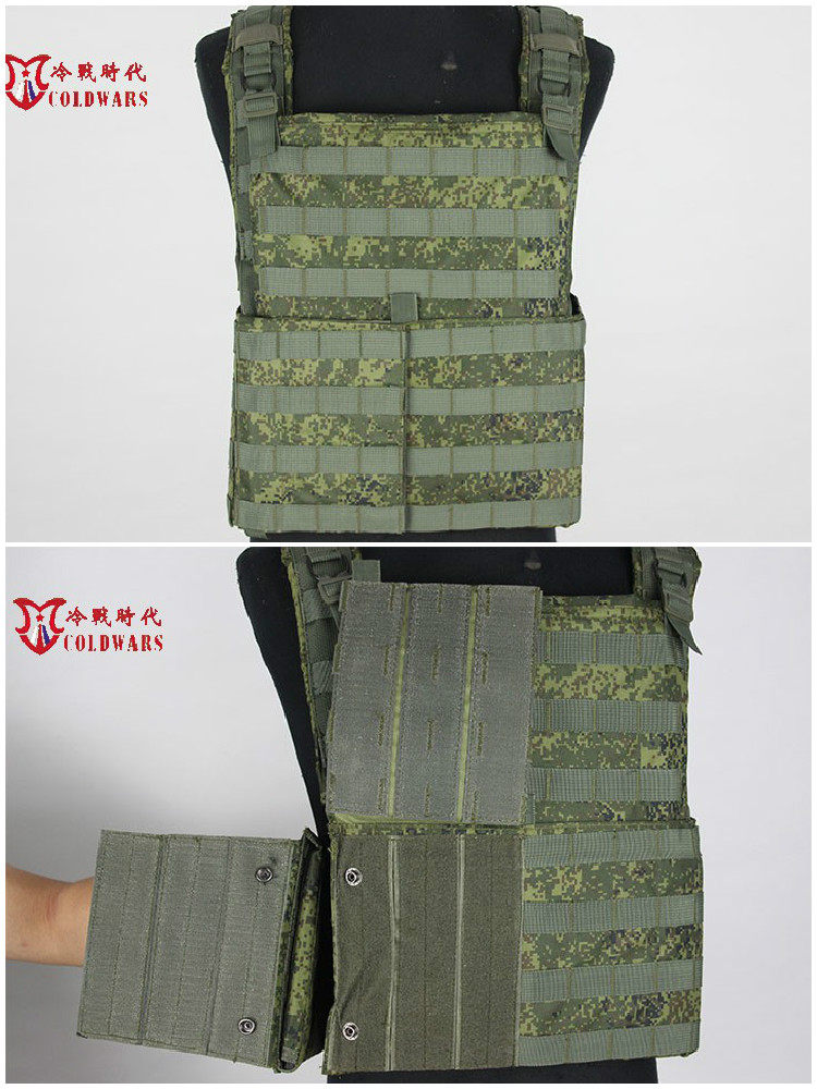 Russian 6B46 Carrying Defense Tactical Vest Airborne Little Green