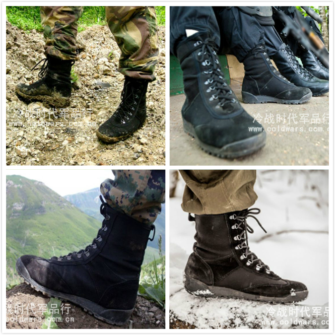 black canvas combat boots