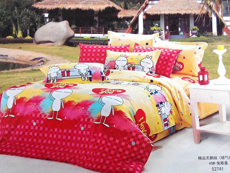 2 5 meters wide cotton thickened twill sanded fabric cartoon cotton sanded velvet custom bed sheet quilt cover