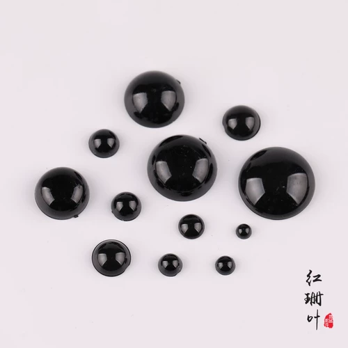 Черный круглый аксессуар с аксессуарами, плетеная кукла ручной работы, «сделай сам»