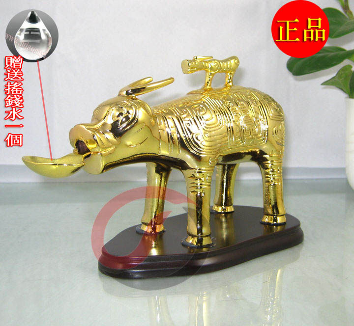 Hong Kong Li Guoming Eight Express Feng Shui Things Southern Golden Niu Zun