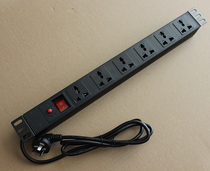 Enclosure Private PDU Outlet 1U6 bit power plug-in switch overload protection 2 meter wire plastic shell special heat sell