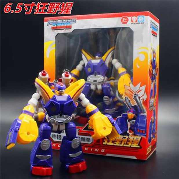 Xingjie Beast Lolo Adventure Wild Orange Transformers Robot Children Handheld Toys Spot
