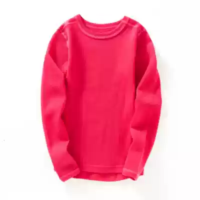 Export Norwegian children Merino all wool underwear single top pure wool can be worn outside Parent-Child Base shirt