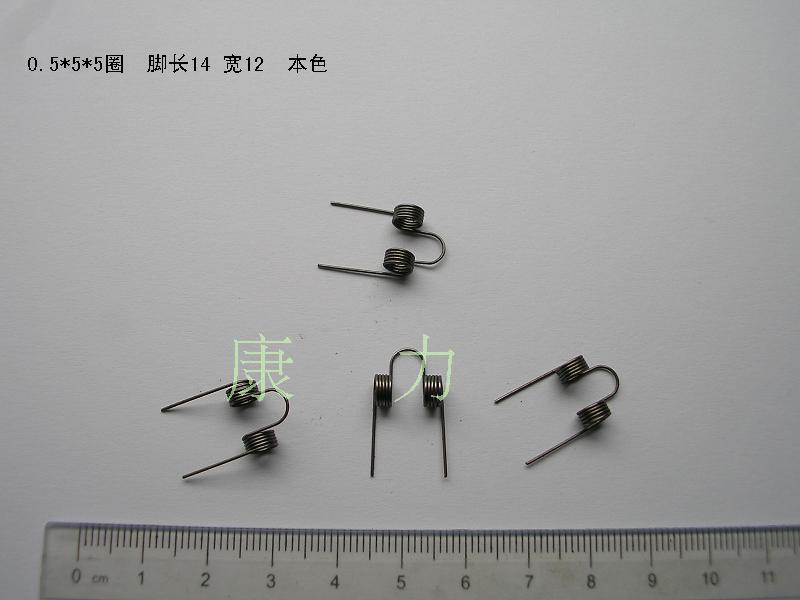 Spot double torsion spring silk 0 5-0 8 outer diameter 4 5-5 8 10 only bag double torsion spring set to make Kangli spring-Taobao