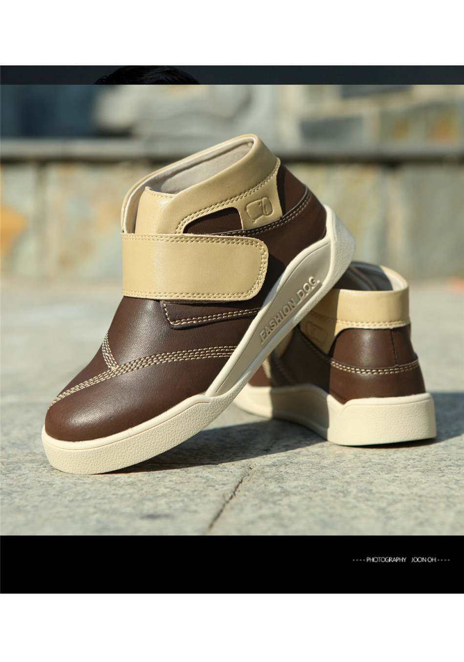 Chaussures enfants en similicuir pour hiver - Ref 1011754 Image 12