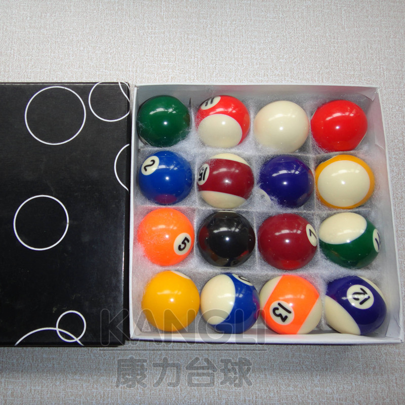 Ultra low-priced 16 color Black Eight American children's ball 3 8cm Children's billiard sub upscale Children's Table Ball