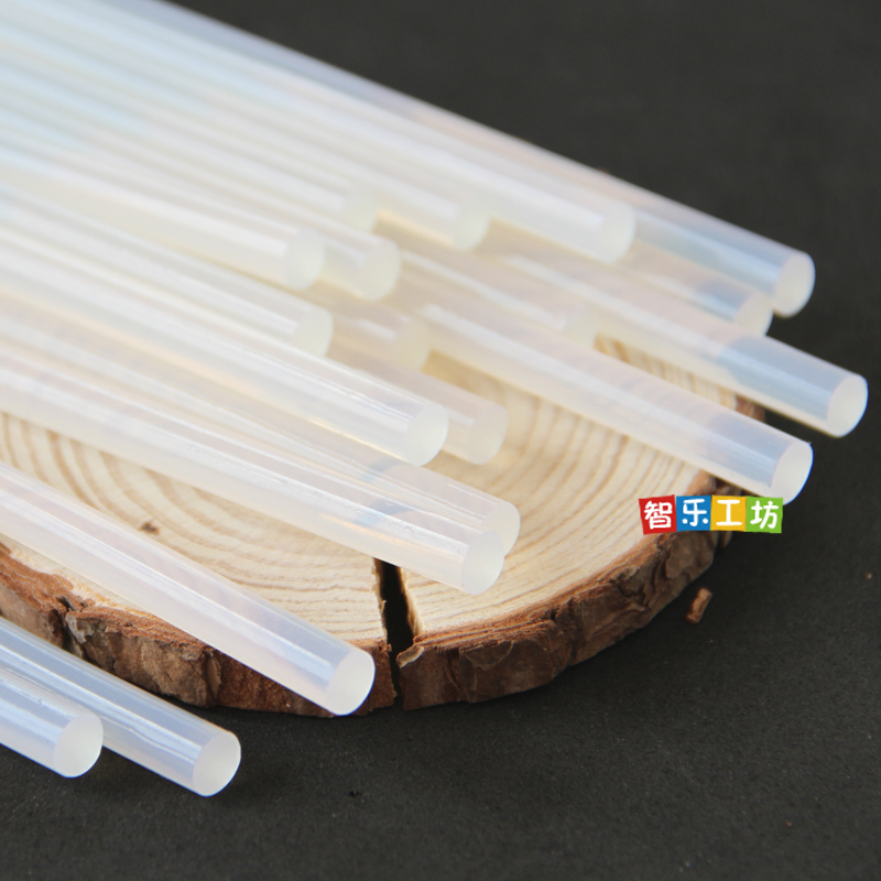 Hot sol rod High temperature transparent hot melt adhesive strip glue gun partner handmade DIY jewelry hair accessories paste 7mm