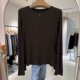 European Station 2025 Autumn New Fashion Women's T-shirt Tops Small Shirts Mulberry Silk Fabric Bottoming Shirts Versatile