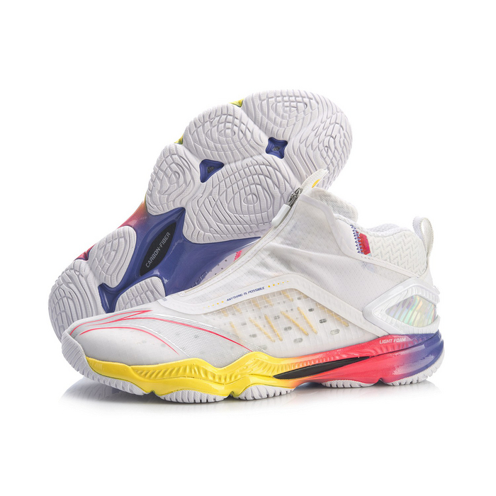 2021 New Products Li Ning Badminton Shoes Chameleon 5 Generations Of Men's Trophy 3 Professional Competition Shoes AYAR025 007