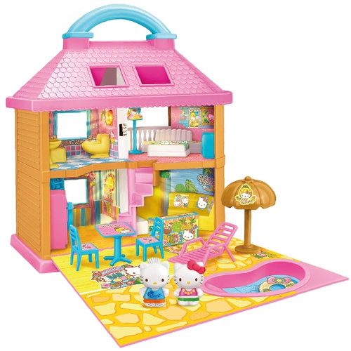 Hello Kitty, hello kitty, комплект, кукла, семейная мебель
