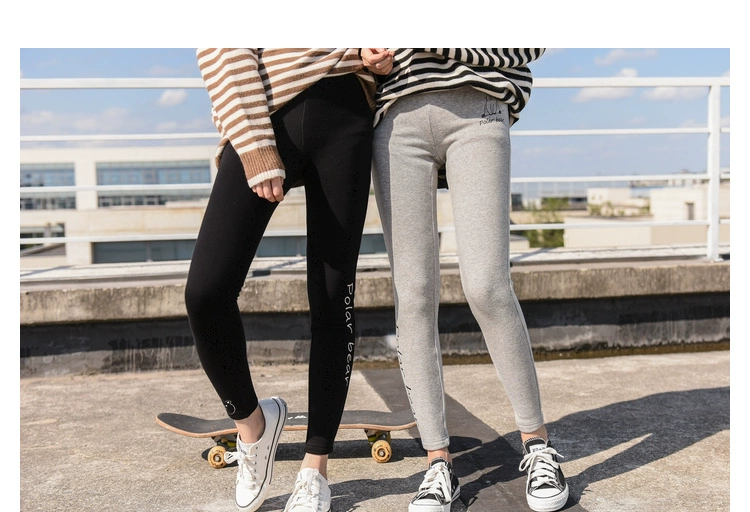 Bộ lạc nữ Mori có thể mặc quần legging nữ mặc 2018 mới thu đông và quần mùa đông học sinh dễ thương quần ấm quần dễ thương quần baggy nữ