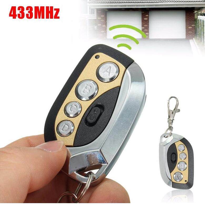Multifunctional copy - free shell remote control remote control transmitter Wireless metal shell four - key copy rolling gate