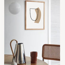 DAISYHOME homemade Nordic ins natural wind geometric decoration painting Living room Book room Bedroom Painting Core without frame