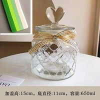 Маленькая бутылка+365 кусочков зеленой звезды бумаги