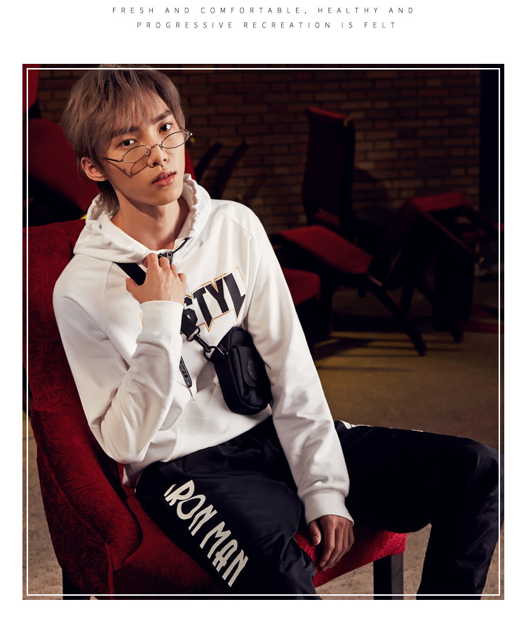 Sweatshirt homme METERS BONWE  METERSBONWE en Coton - Ref 3128602 Image 30