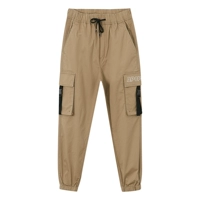 (тканые брюки) B-световой желтый коричневый